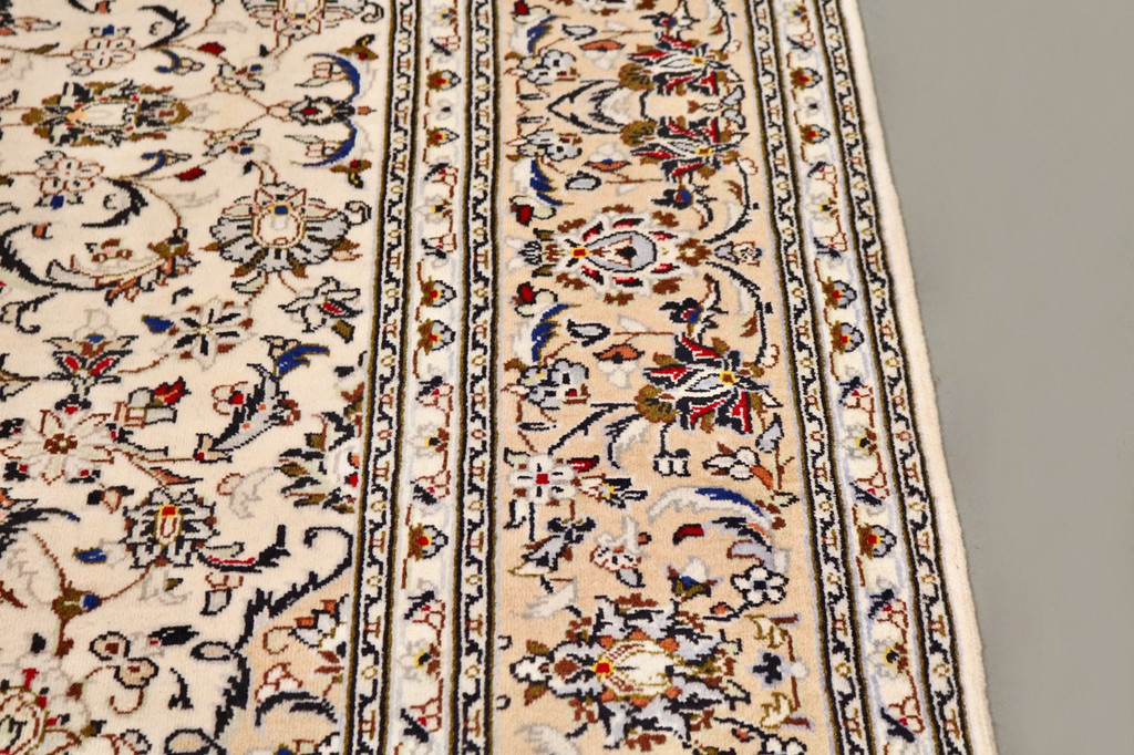 Kashan Beige Persian Rug (Ref 193) 303x201cm