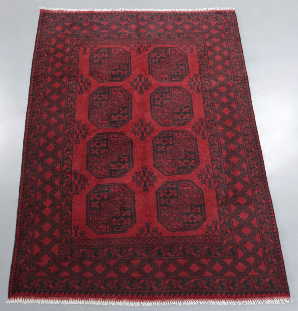 Elephant's Foot Bokhara Tribal Rug (Ref 439) 235x155cm