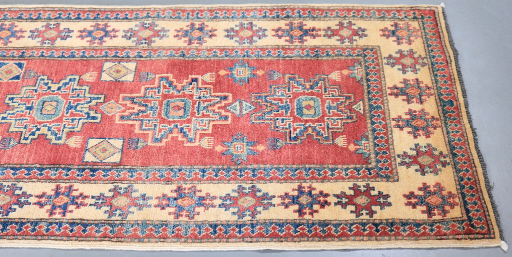 Kazak Veggie Dye Runner (Ref 525) 336x83cm