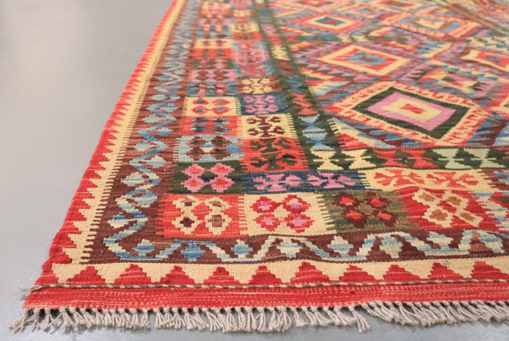 Veggie Dye Afghan Kilim (Ref 106245) 246x155cm