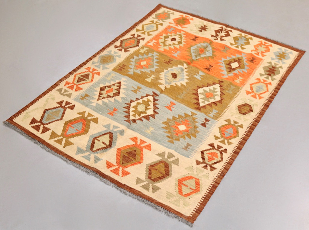 Vegetable Dye Kilim Rug (Ref 47) 200x147cm