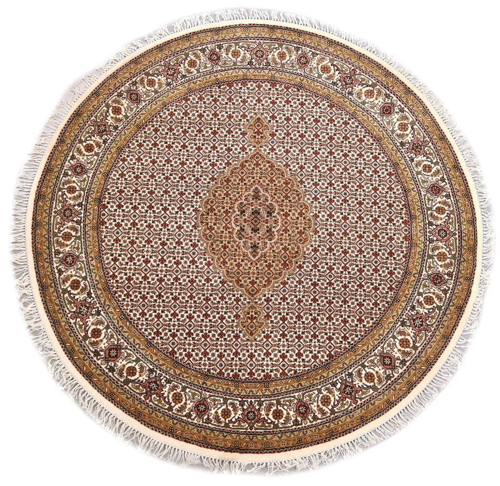Mahi Tabriz Jaipur Round Rug (Ref 263) 150cm Diameter