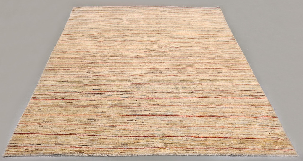 Chobi Linear Vegetable Dye Rug (Ref 423) 245x175cm
