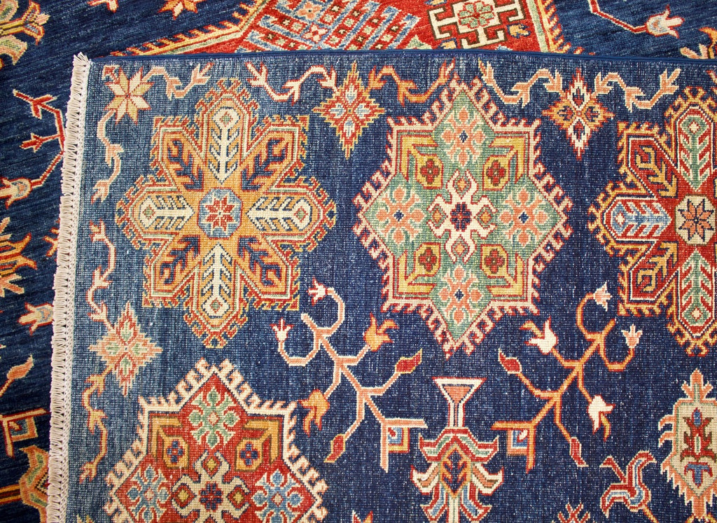 Kazak Farahan Fine Veggie Dye Rug (Ref 6) 301x210cm