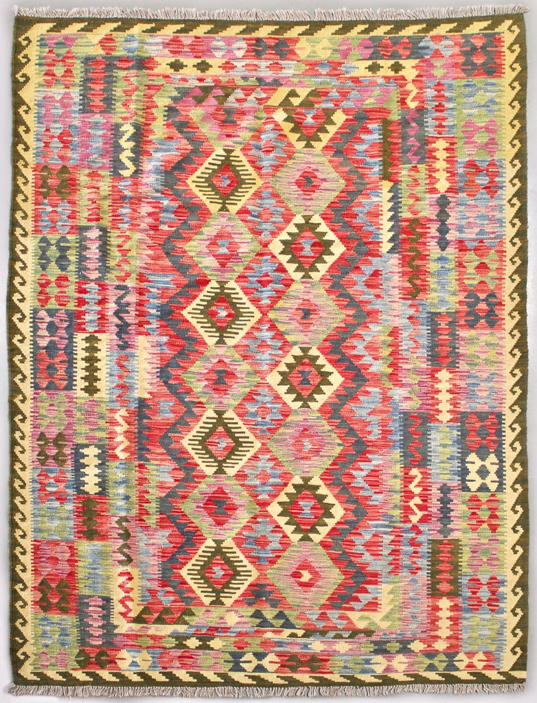 Kyber Veggie Dye Kilim Rug (Ref 106232) 251x170cm