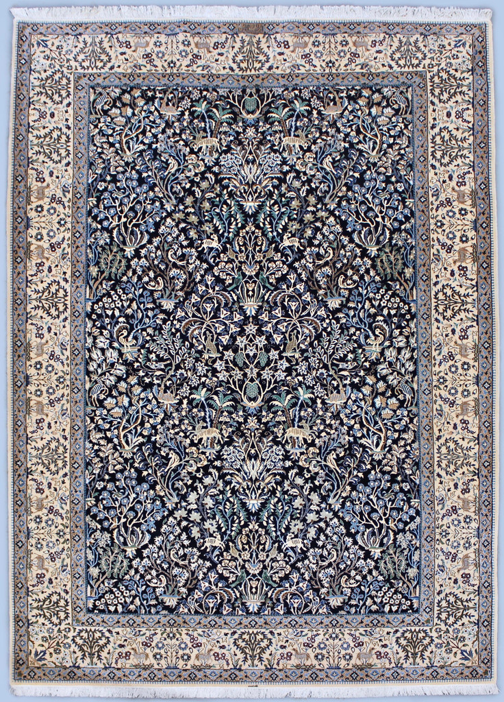 Nain Fine Pictorial 6la Persian Rug (Ref 63) 305x215cm