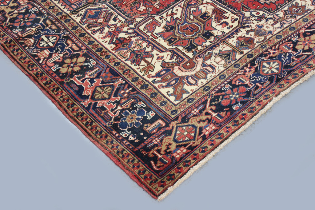 Heriz Fine Antique Persian Village Rug (Ref 12) 335x270cm