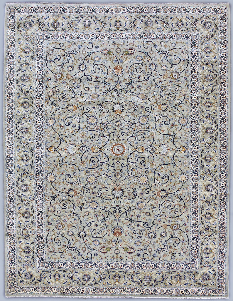 Kashan Vintage All-Over Design Persian Rug (Ref 6) 380x265cm