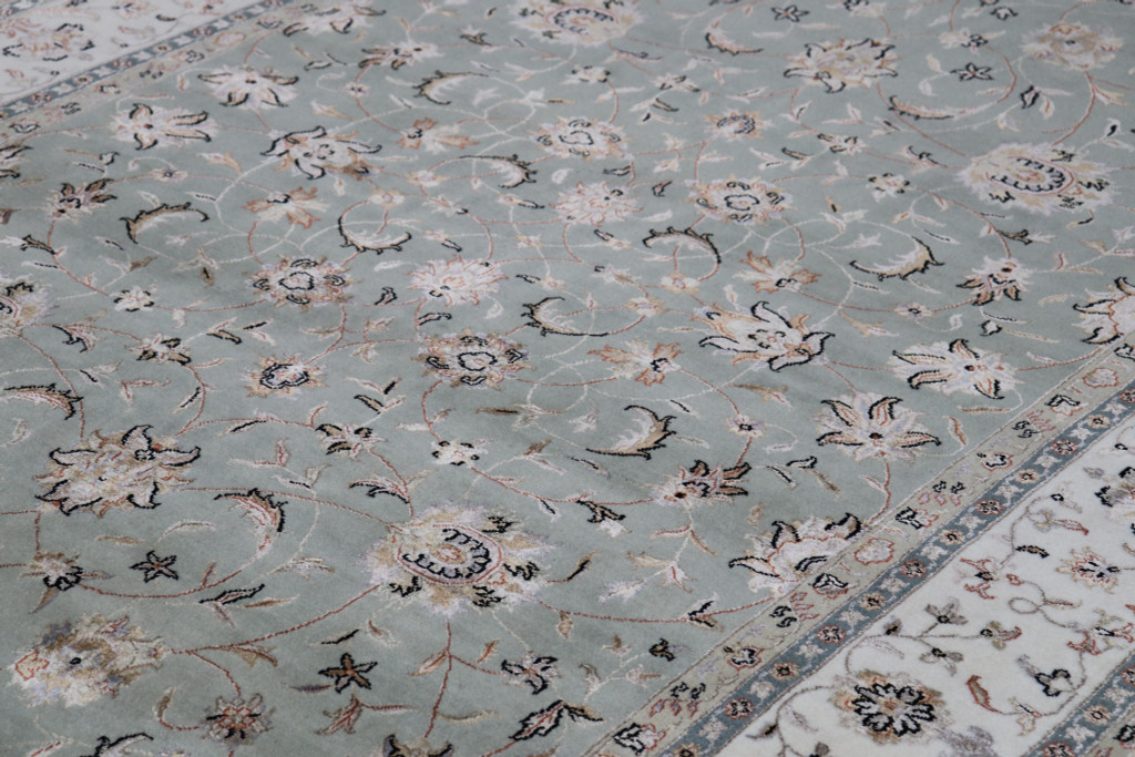 Transitional Wool & Silk Jaipur Rug (Ref 5) 301x195cm