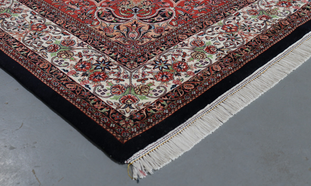 Bidjar Fine Wool & Silk Inlay Persian Rug (Ref 50) 315x205cm