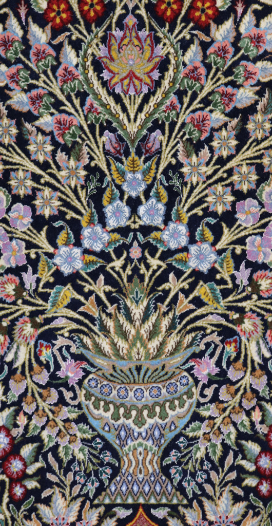 Copy of Qum Fine Silk Inlay Persian Rug (Ref 87) 160x100cm