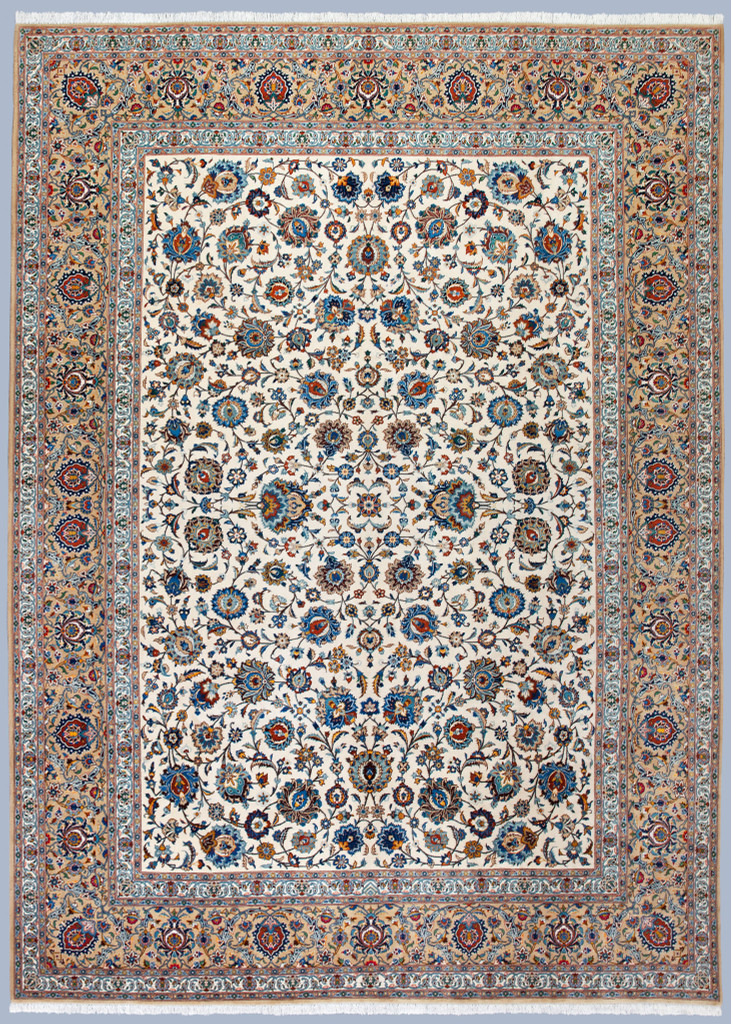   Kashan Fine Allover Persian Rug (Ref 114) 435x325cm