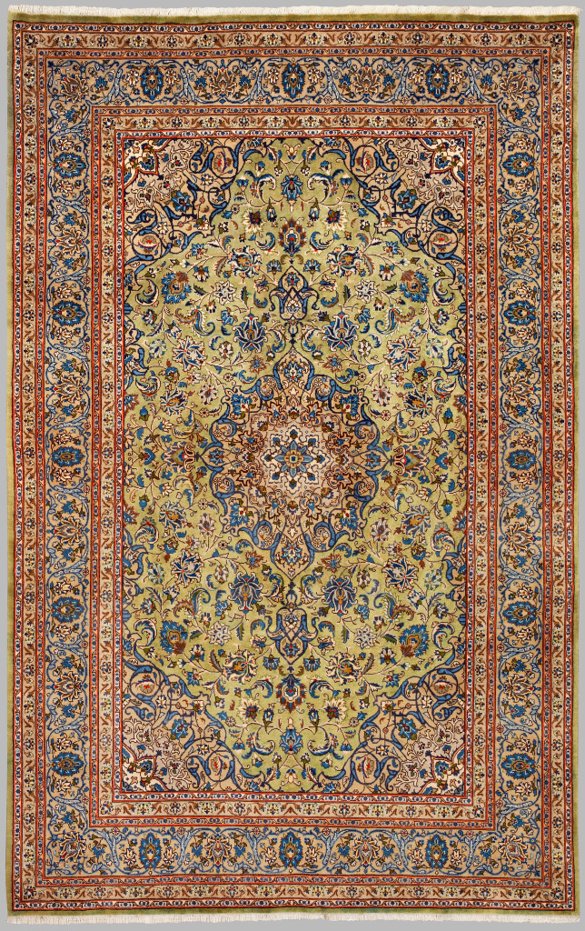 Kashmar Fine Emerald Persian Rug (Ref 95) 300x195cm
