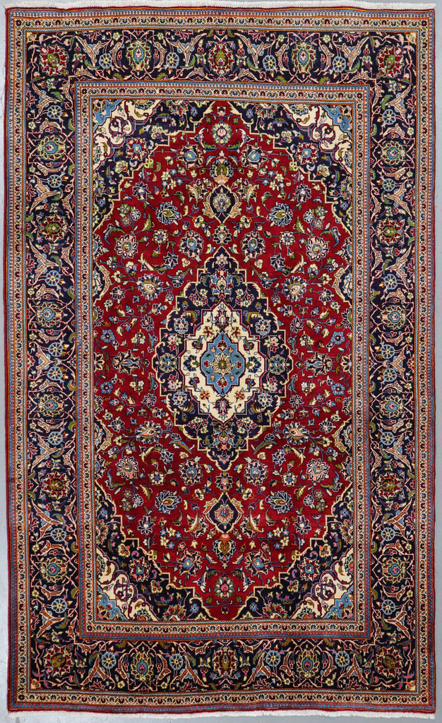 Kashan Traditional Persian Rug (Ref 458) 314x193cm