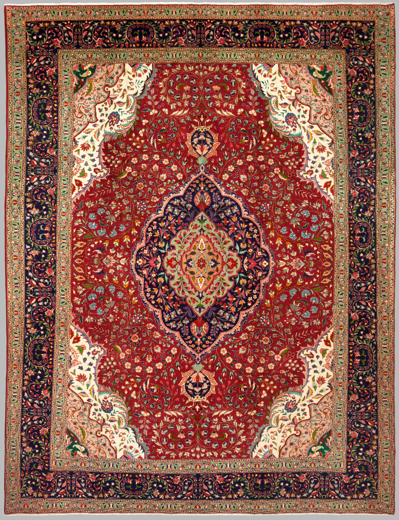 Tabriz Fine Floral Design 40Raj Persian Rug (Ref 57) 330x243cm