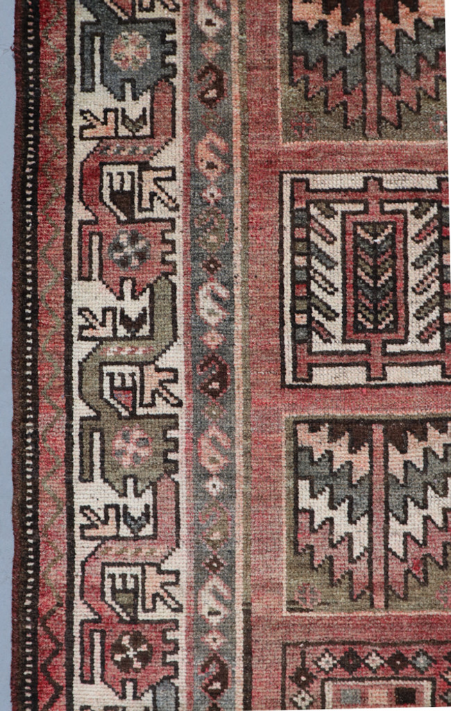 Bakhtiari Garden Panel Persian Vintage Rug (Ref 50284) 263x137cm