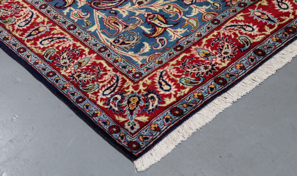 Birjand Royal  Blue Persian Rug (Ref 33) 240x150cm