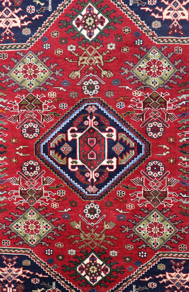 Shiraz Qashqai Fine Pictorial Persian Rug (Ref 43) 150x100cm