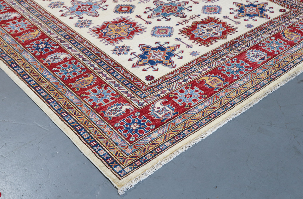  Kazak Farahan Fine Veg Dye Rug (Ref 349) 293x199cm