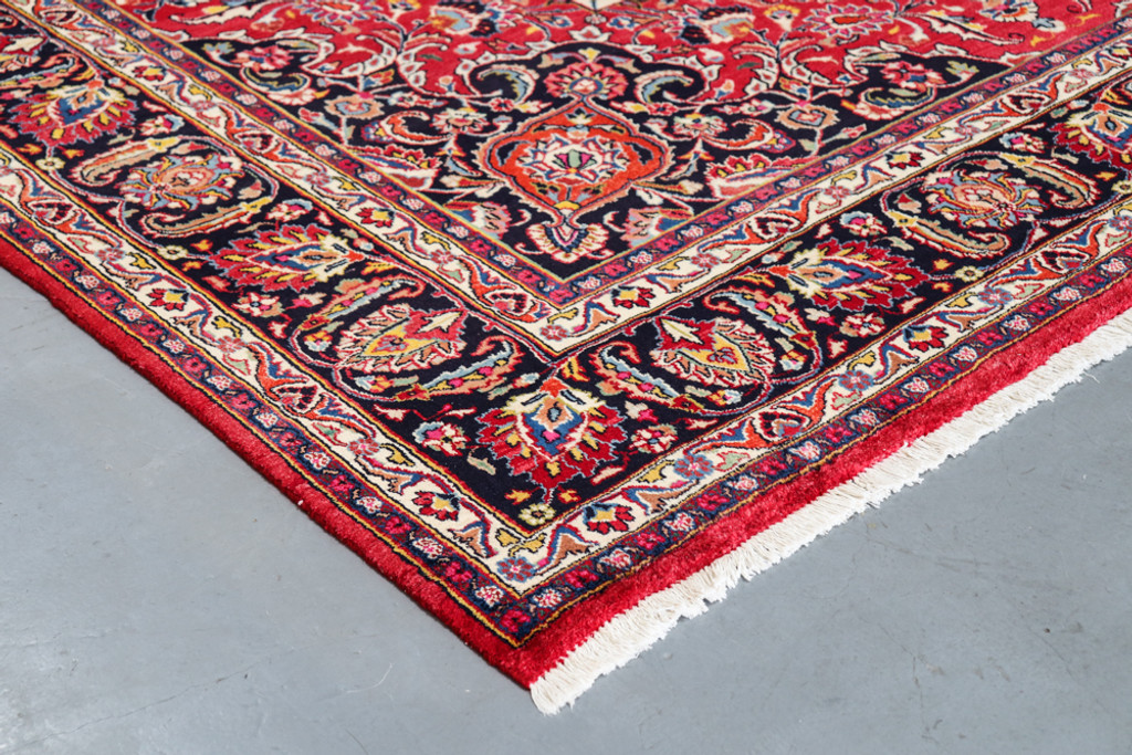  Mashad Signed Persian Rug (Ref 2402) 390x294cm