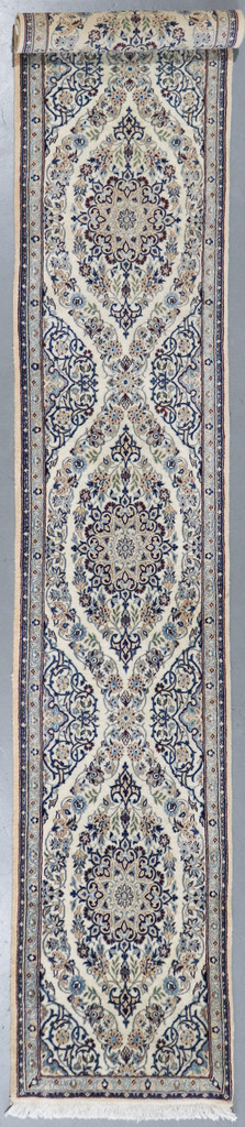 Nain Fine Persian Runner (Ref 88 ) 386x61cm