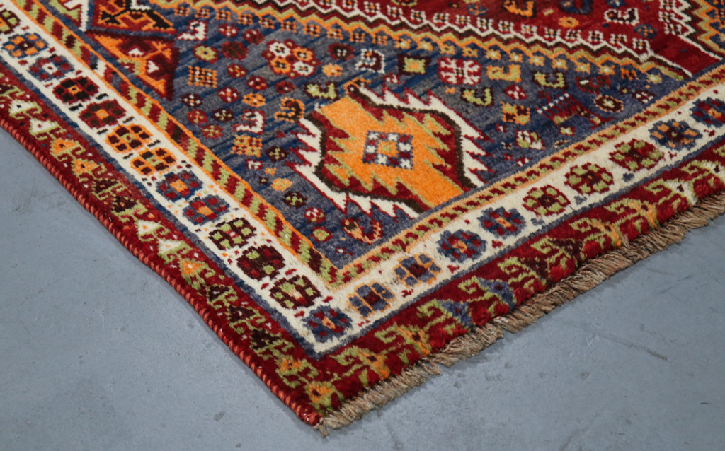 Shiraz Tribal Vintage Persian Rug (Ref 129) 210 x123cm