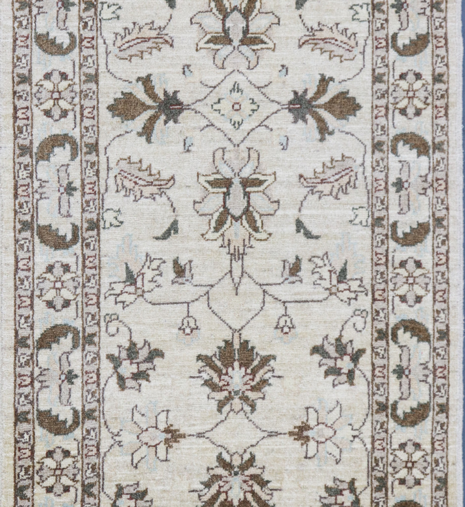 Chobi Fine Pastel Veg Dye Runner (Ref 525) 287x77cm