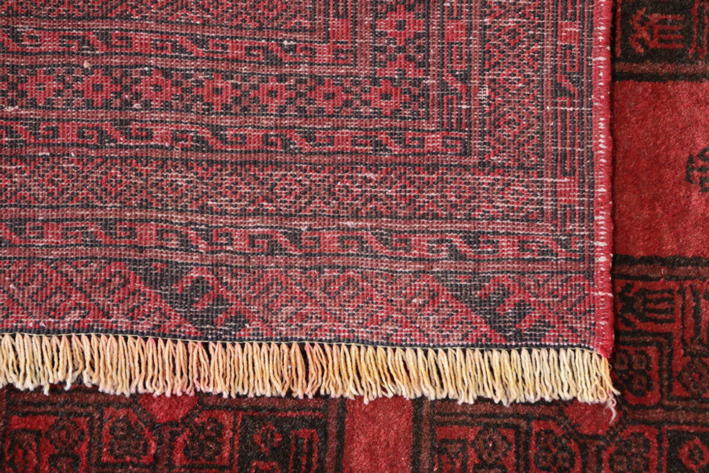 Kundus Fine Afghan Vintage Bokhara Tribal Rug (Ref 242) 305x195cm