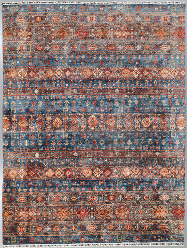  Kazak Suzani Khorjin Fine Veg Dye Rug (Ref 17204) 394x298cm