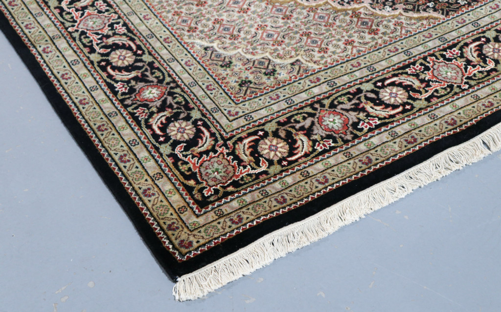  Mahi Tabriz Jaipur Rug Wool and Silk (Ref 61) 249x203cm