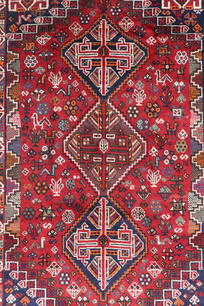 Shiraz Tribal Persian Rug (Ref 451) 246x165cm