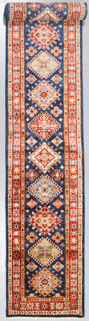  Kazak Farahan Fine Veg Dye Runner (Ref506) 721x81cm