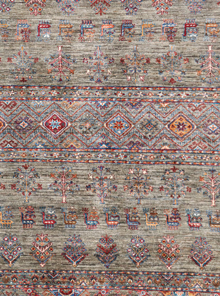 Kazak Suzani Khorjin Fine Veg Dye Rug (Ref 504) 257x165cm