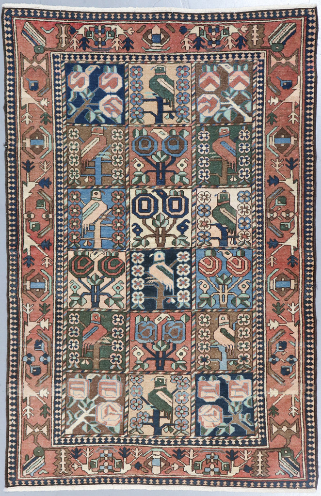 Bakhtiari Antique Persian Rug (Ref 2) 210x136cm