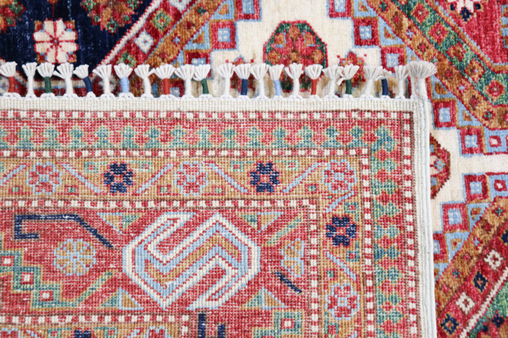 Afghan  Chobi Yelemeh Veg  Dye Rug (Ref 828) 300x203cm