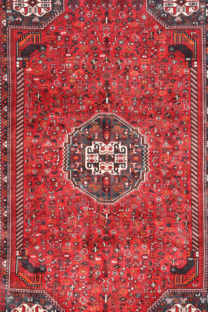 Shiraz Qashqai Vintage Persian Rug (Ref 593) 300x200cm