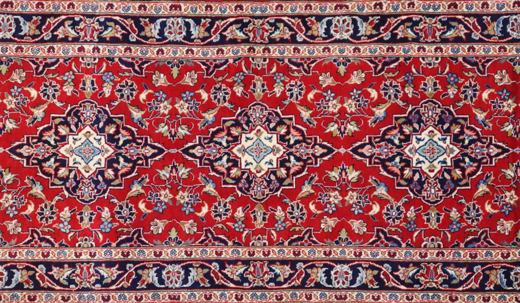 Kashan Red Persian Runner (Ref 417) 563x95cm