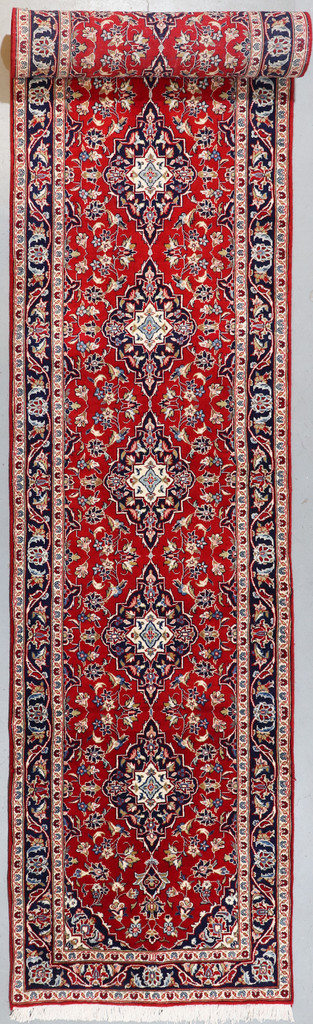 Kashan Red Persian Runner (Ref 417) 563x95cm