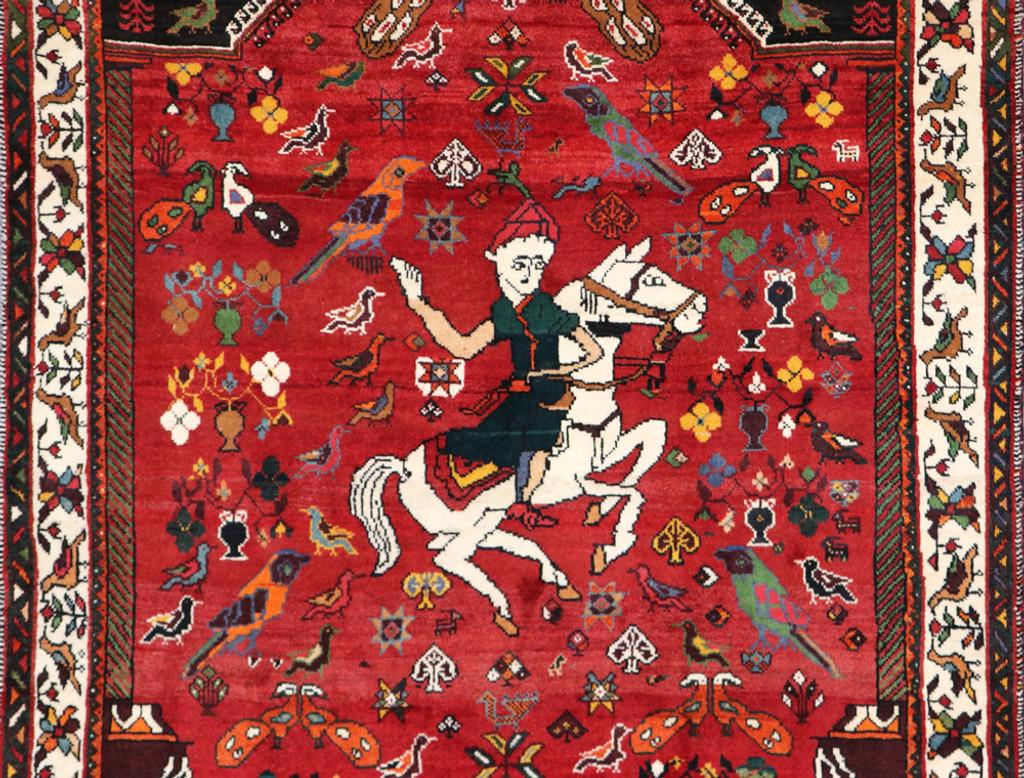 Shiraz Qashqai Fine Persian Rug (Ref 450) 270x177cm