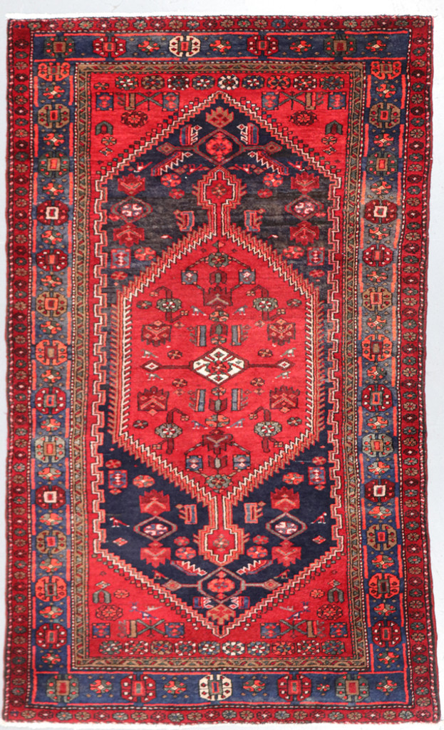 Hamadan Zenjan Vintage Persian Rug (Ref 677) 220x145cm