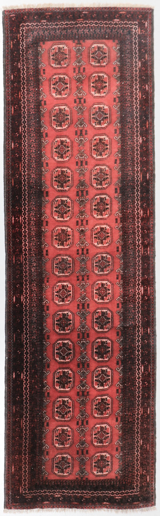 Vintage Turkman Bokhara Tribal Runner (Ref 1097) 302x98cm