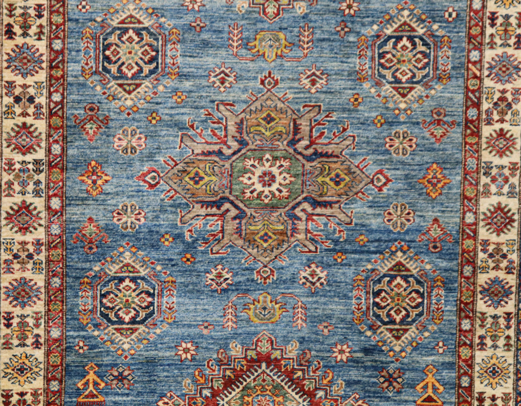 Kazak Farahan Fine Veg Dye Rug (Ref 7) 202x153cm