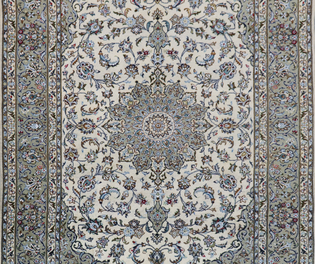Kashan Pistachio Persian Rug (Ref 454) 296x200cm