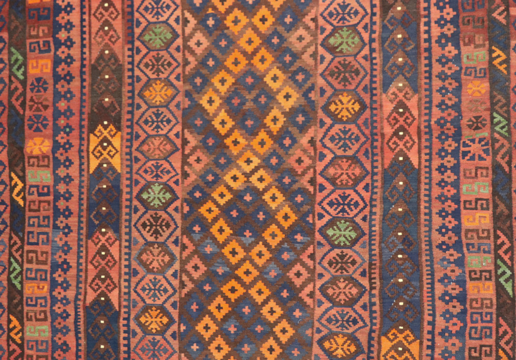 Afghan Fine Vintage Kilim Rug (Ref 346) 401x268cm