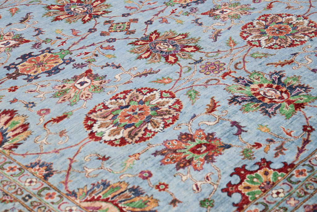 Khorjin Fine Floral Veg Dye Rug (Ref 121) 304x247cm