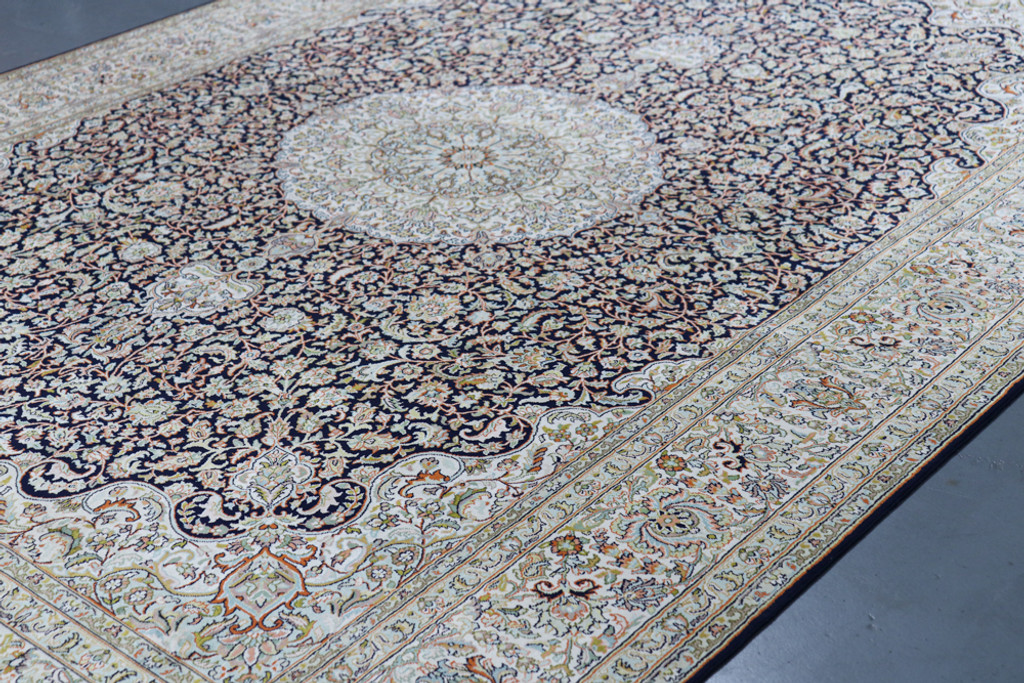 Kashmir Pure Silk Rug (Ref 1223) 340x246cm