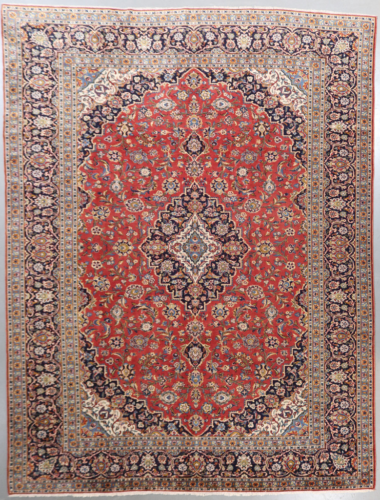  Kashan Vintage Persian Rug (Ref 8895) 390x280cm