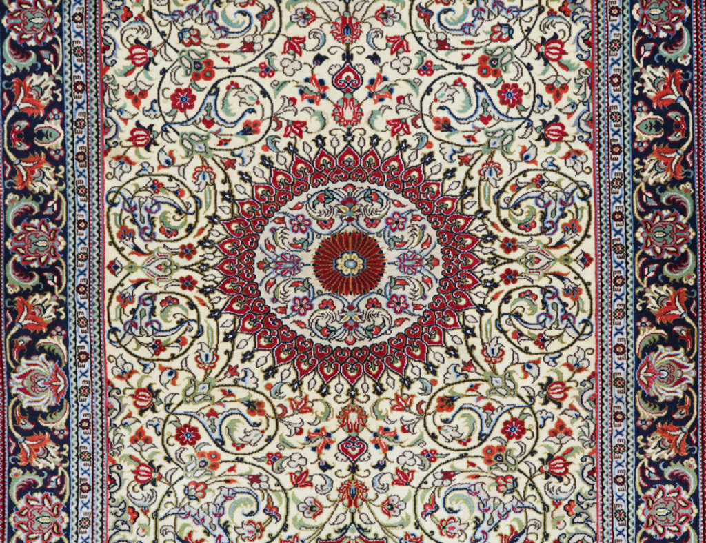 Fine Qum Persian Rug (Ref 929) 219x133cm