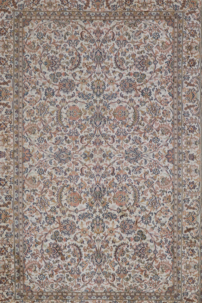 Kashmir Pure Silk Rug (Ref 3272) 187x128cm