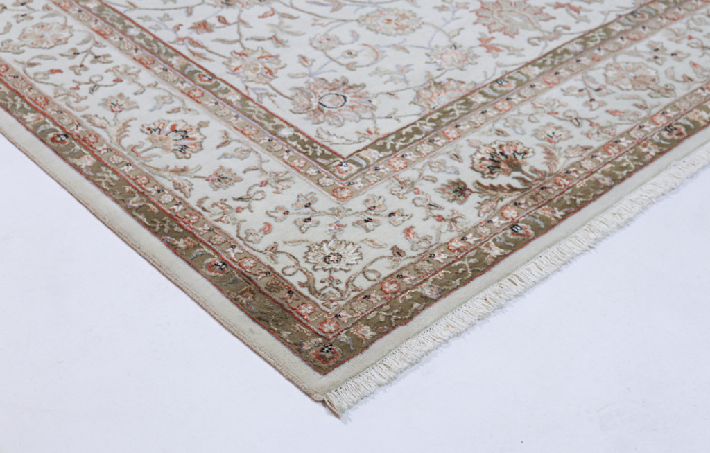 Transitional Wool & Silk Jaipur Rug (Ref 22514) 294x198cm